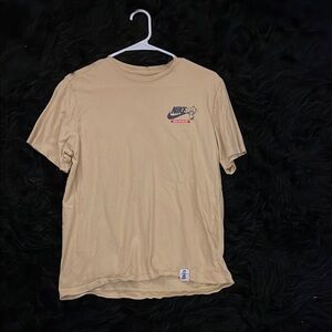 Nike Beige Graphic T-Shirt